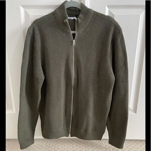 NWT Zara Mock Neck Cardigan